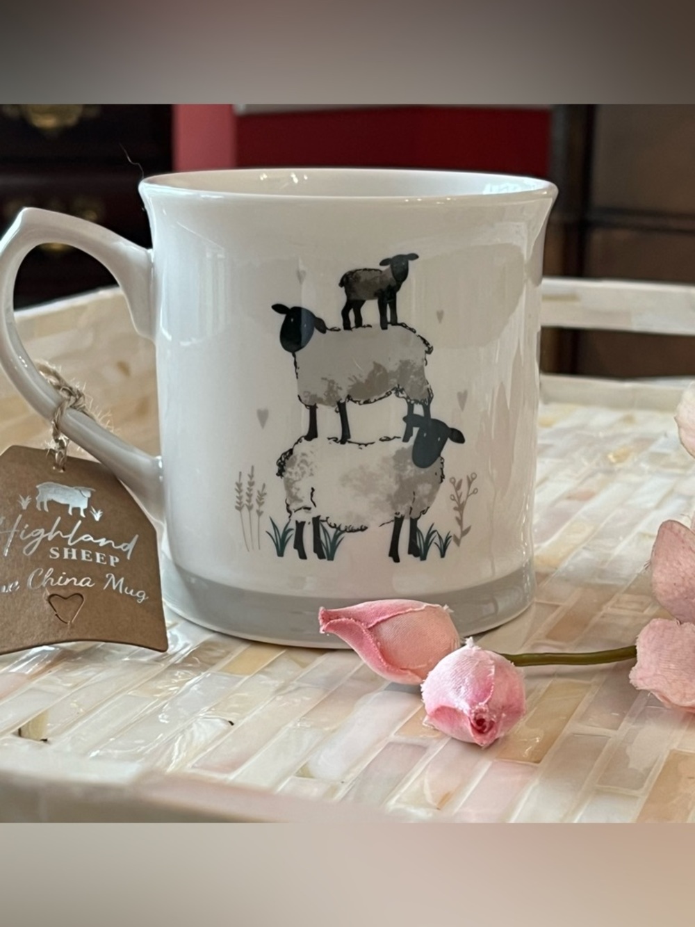 British Tankard Mug Highlander Sheep Collection by Cooksmart of England w Tag